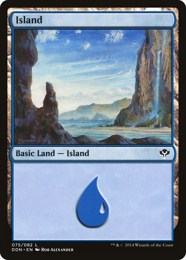 Image of Island (75) [Duel Decks: Speed vs. Cunning]