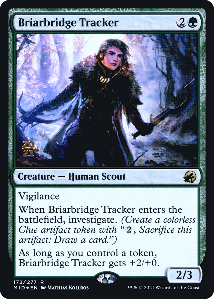 Image of Briarbridge Tracker [Innistrad: Midnight Hunt Prerelease Promos]