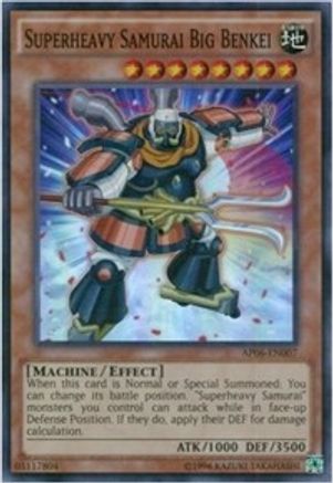 Image of Superheavy Samurai Big Benkei [AP06-EN007] Super Rare