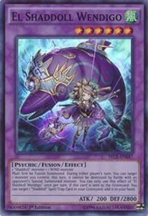 Image of El Shaddoll Wendigo [SECE-EN047] Super Rare