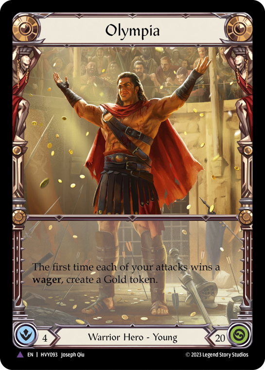 Image of Olympia (Marvel) [HVY093] (Heavy Hitters)  Cold Foil
