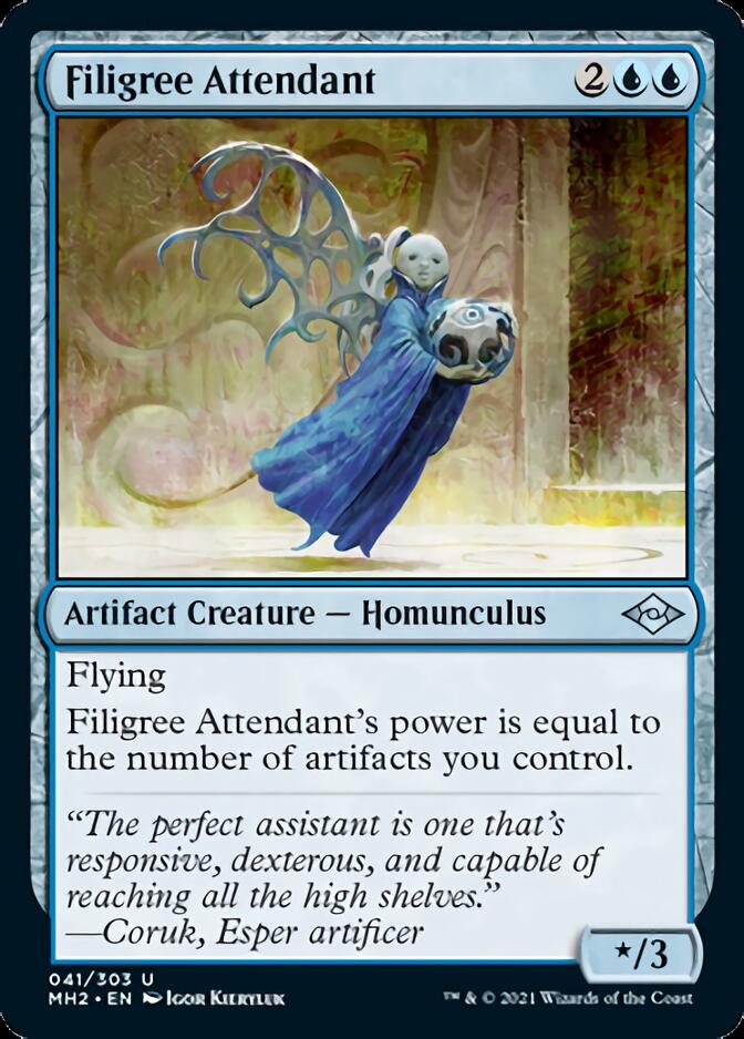 Image of Filigree Attendant [Modern Horizons 2]