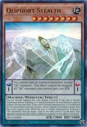 Image of Qliphort Stealth [SECE-EN022] Ultra Rare
