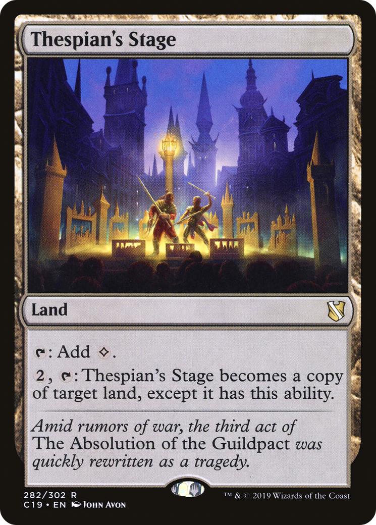 Image of Thespian's Stage [Commander 2019]