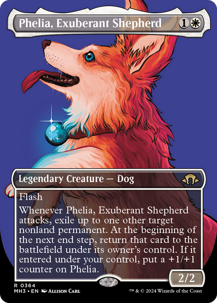 Image of Phelia, Exuberant Shepherd (Borderless) [Modern Horizons 3]