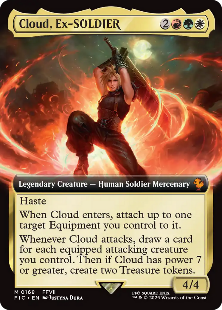 Image of Cloud, Ex-SOLDIER (Extended Art) [FINAL FANTASY Commander]