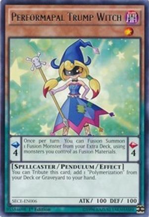 Performapal Trump Witch [SECE-EN006] Rare
