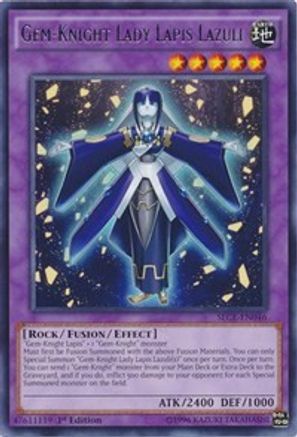 Image of Gem-Knight Lady Lapis Lazuli [SECE-EN046] Rare