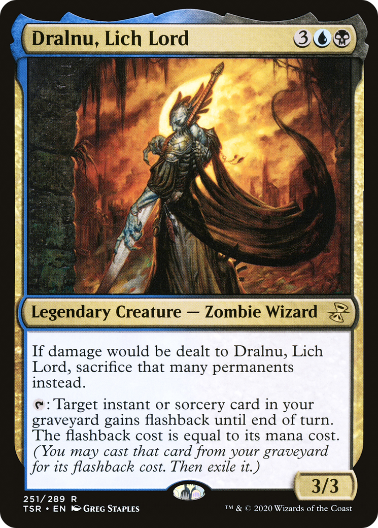 Image of Dralnu, Lich Lord [Time Spiral Remastered]