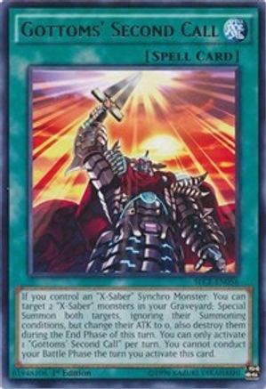 Image of Gottoms' Second Call [SECE-EN056] Rare