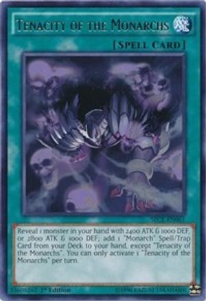 Image of Tenacity of the Monarchs [SECE-EN061] Rare