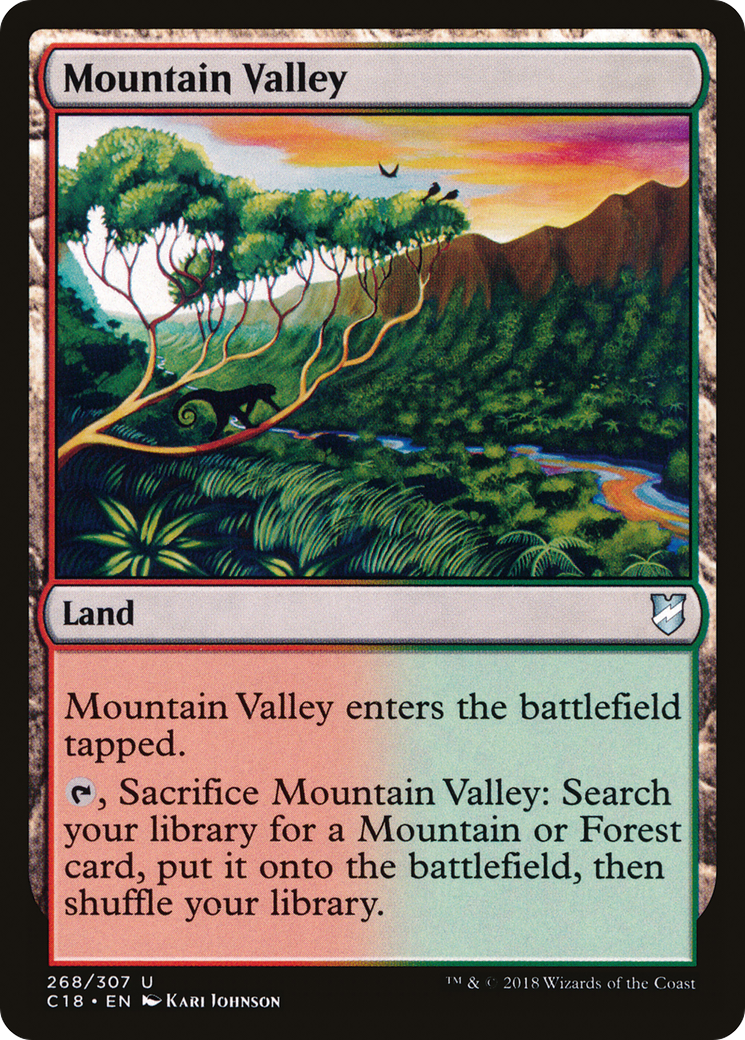 Image of Mountain Valley [Commander 2018]