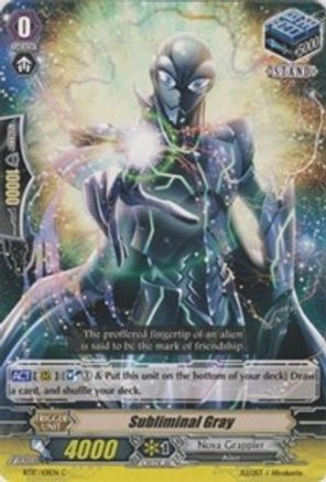 Image of Subliminal Gray (BLAZING PERDITION VER.E)