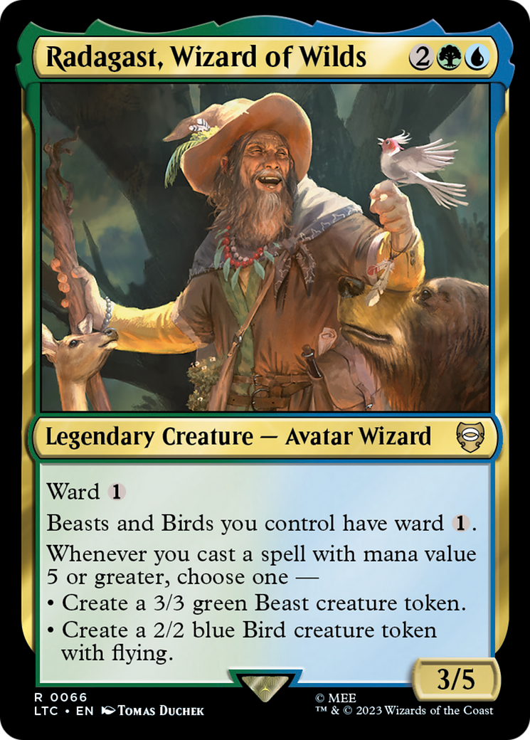 Image of Radagast, Wizard of Wilds [The Lord of the Rings: Tales of Middle-Earth Commander]