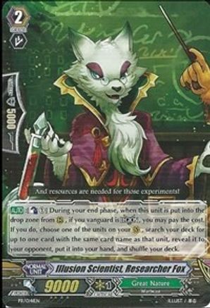 Image of Illusion Scientist, Researcher Fox (PROMO CARDS)