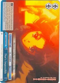 Image of That's Impossible (SY/W08-E100 CC) [The Melancholy of Haruhi Suzumiya]