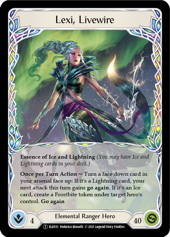Image of Lexi, Livewire // Rosetta Thorn [U-ELE031] (Tales of Aria Unlimited)  Unlimited Normal
