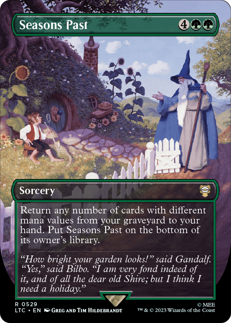 Image of Seasons Past (Borderless) [The Lord of the Rings: Tales of Middle-Earth Commander]