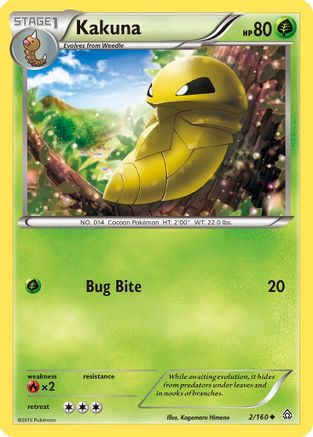Image of Kakuna (2/160) [XY: Primal Clash]