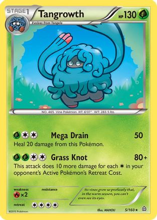 Image of Tangrowth (5/160) [XY: Primal Clash]