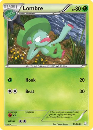 Image of Lombre (11/160) [XY: Primal Clash]