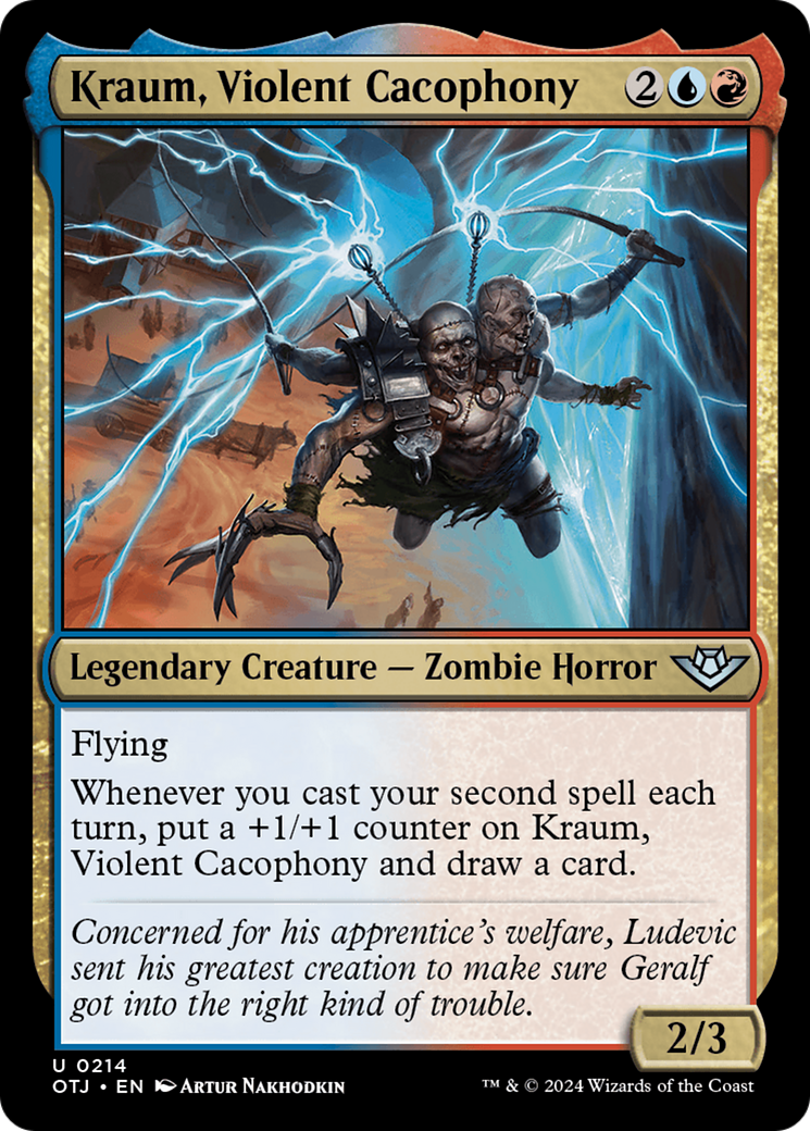 Image of Kraum, Violent Cacophony [Outlaws of Thunder Junction]