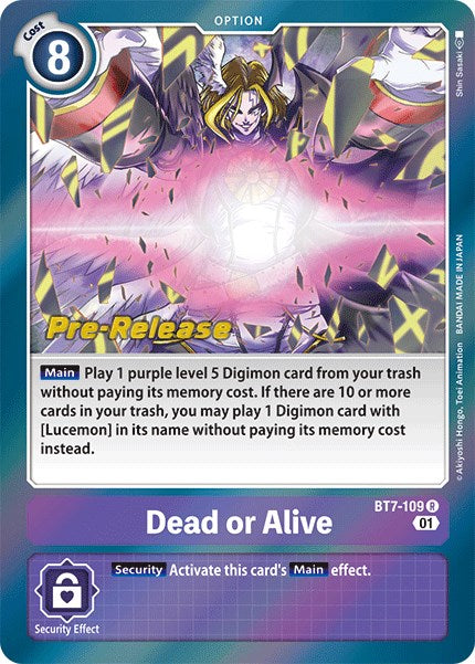 Image of Dead or Alive [BT7-109] [Next Adventure Pre-Release Cards]