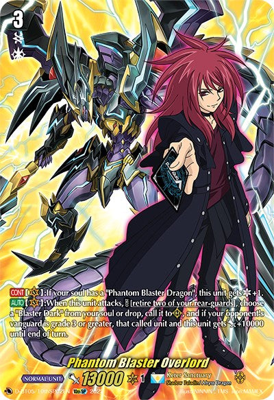Image of Phantom Blaster Overlord (D-BT05/10thSP02EN) [Triumphant Return of the Brave Heroes]