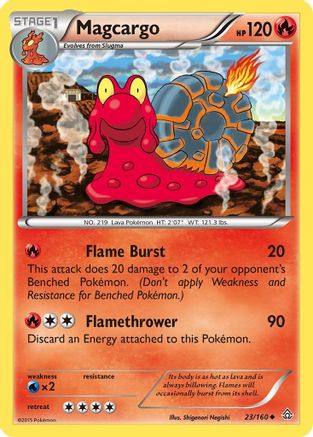 Image of Magcargo (23/160) [XY: Primal Clash]