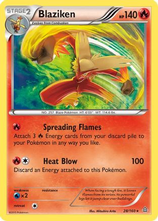 Image of Blaziken (28/160) [XY: Primal Clash]