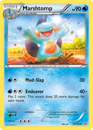Image of Marshtomp (34/160) [XY: Primal Clash]