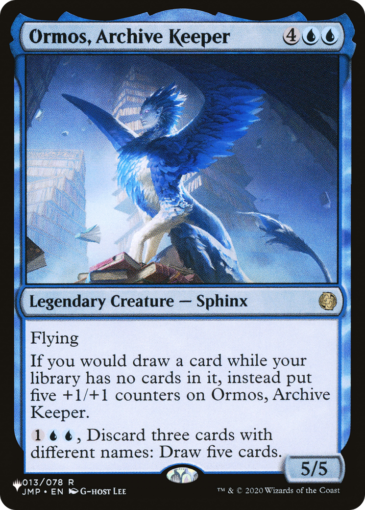 Image of Ormos, Archive Keeper [The List]