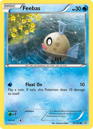 Image of Feebas (43/160) [XY: Primal Clash]