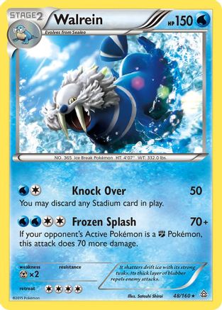 Image of Walrein (48/160) [XY: Primal Clash]