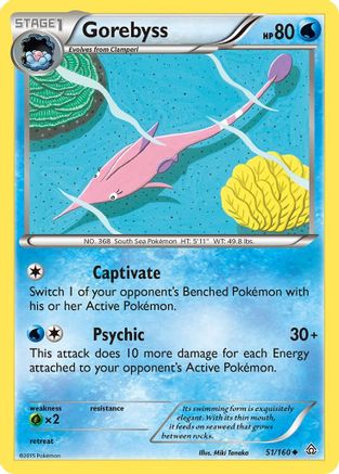 Image of Gorebyss (51/160) [XY: Primal Clash]