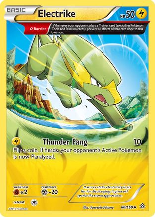 Image of Electrike (60/160) [XY: Primal Clash]