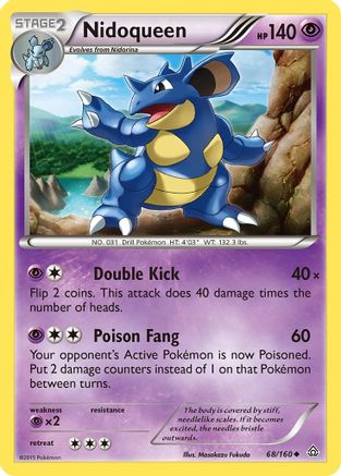 Image of Nidoqueen (68/160) [XY: Primal Clash]