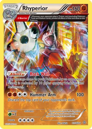 Image of Rhyperior (77/160) [XY: Primal Clash]