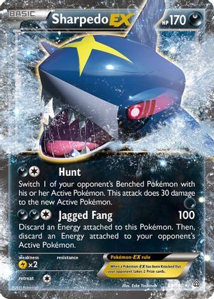Image of Sharpedo EX (91/160) [XY: Primal Clash]