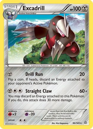 Image of Excadrill (96/160) [XY: Primal Clash]