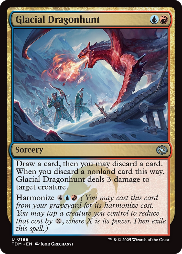 Image of Glacial Dragonhunt [Tarkir: Dragonstorm]