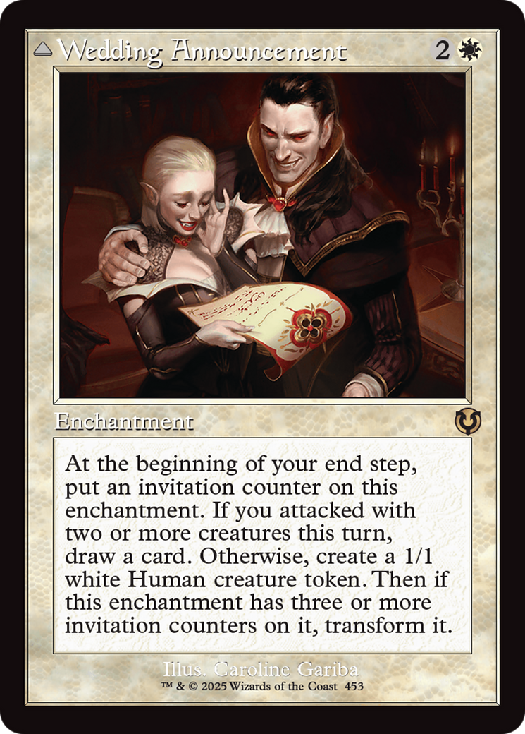 Image of Wedding Announcement // Wedding Festivity (Retro Frame) [Innistrad Remastered]