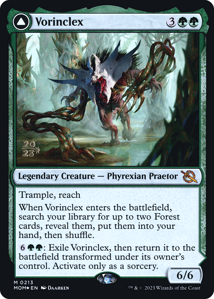 Image of Vorinclex // The Grand Evolution [March of the Machine Prerelease Promos]