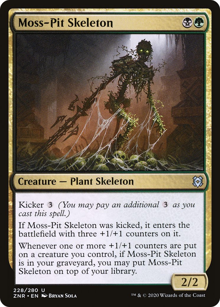 Image of Moss-Pit Skeleton [Zendikar Rising]