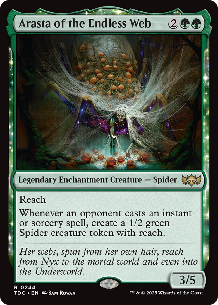 Image of Arasta of the Endless Web [Tarkir: Dragonstorm Commander]