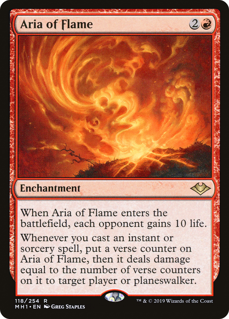 Image of Aria of Flame [Modern Horizons]