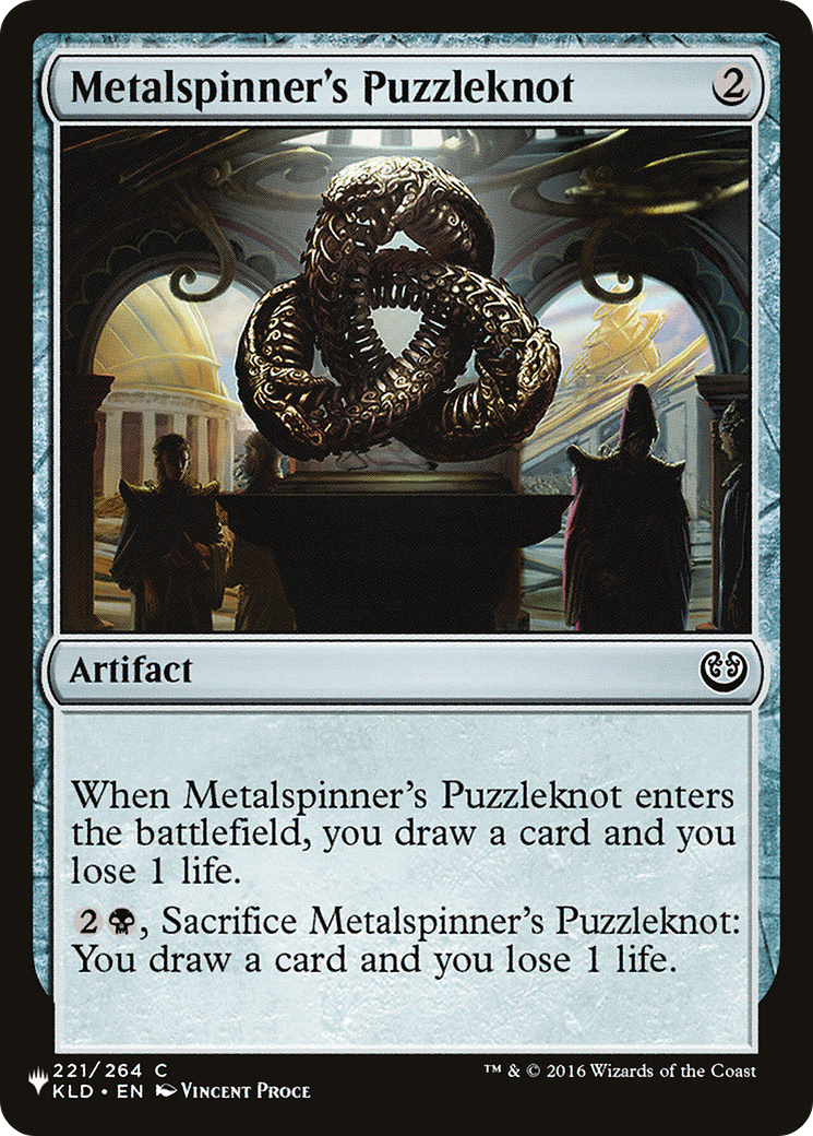 Image of Metalspinner's Puzzleknot [The List]