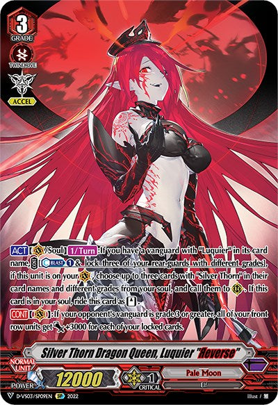 Image of Silver Thorn Dragon Queen, Luquier 