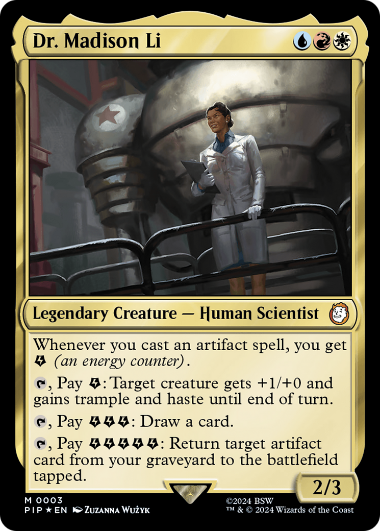 Image of Dr. Madison Li [Fallout]