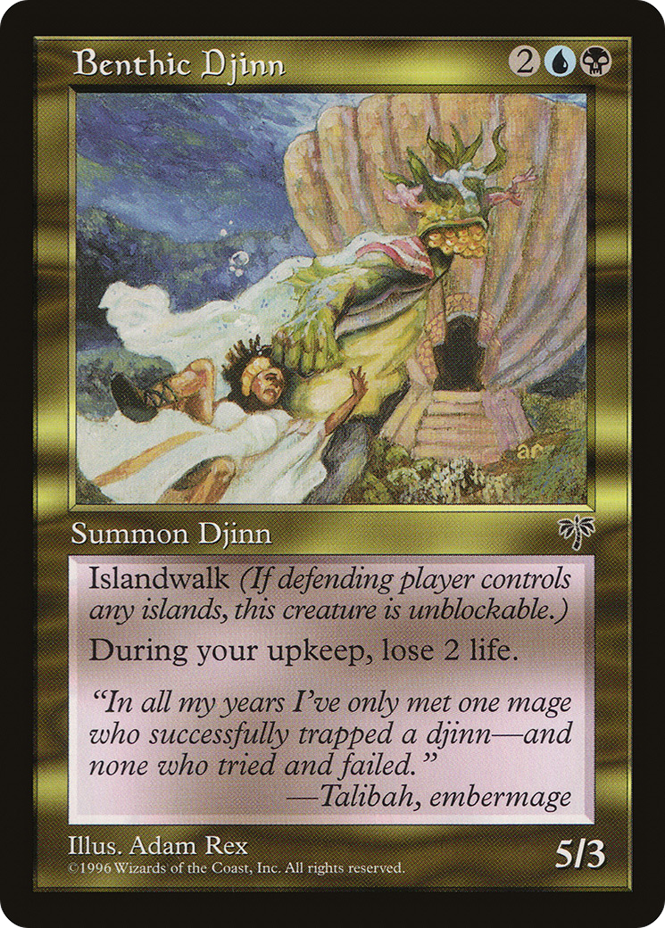Image of Benthic Djinn [Mirage]
